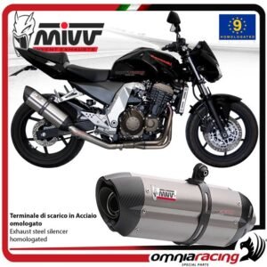 Mivv Suono duslintuvas (homologuotas) – Kawasaki Z750 2004–2006