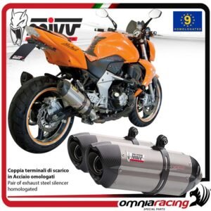 Mivv Suono duslintuvas (homologuotas) – Kawasaki Z1000 2007–2009