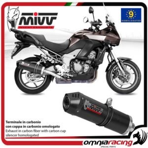Mivv Oval duslintuvas (homologuotas) – Kawasaki Versys 1000 2012–2014