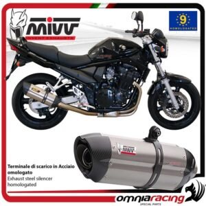 Mivv Suono duslintuvas (homologuotas) – Suzuki GSF 650 Bandit 2005–2006