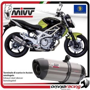 Mivv Suono plieno duslintuvas (homologuotas) – Suzuki Gladius 650 2009–2015