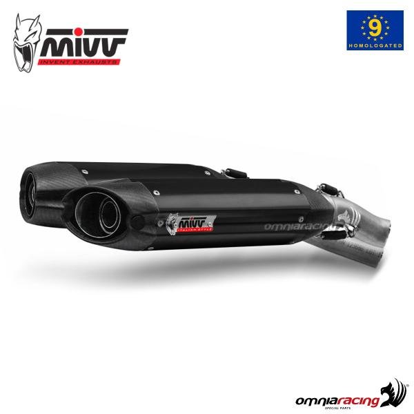 Mivv Suono juodo plieno duslintuvas (homologuotas) – Yamaha R1 2004–2006