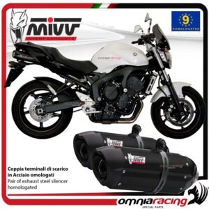 Mivv Suono duslintuvas (homologuotas) – Yamaha FZ6 Fazer 2004–2008 / FZ6 2005–2010 ir kt.