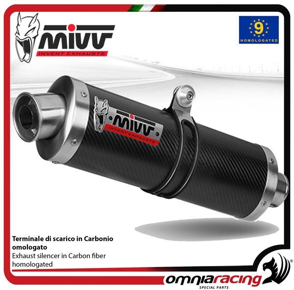 Mivv Oval high duslintuvas (homologuotas) – Suzuki GSF 600 Bandit 2000–2001