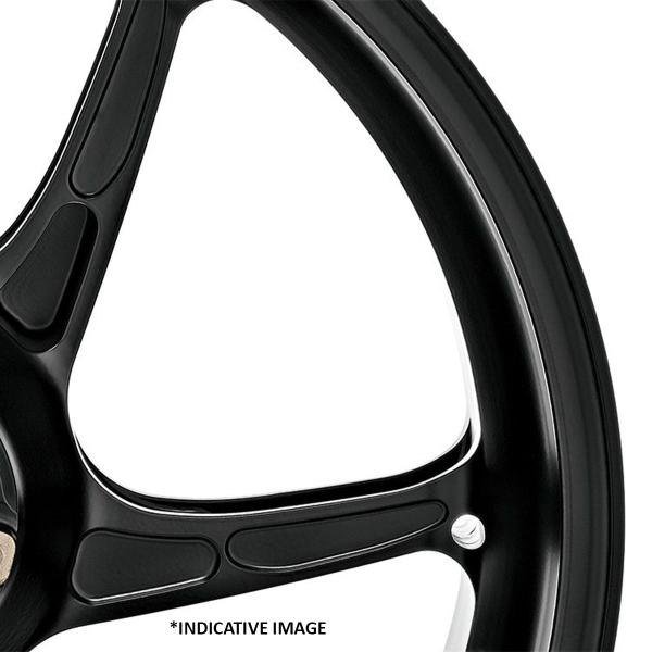 OZ Cattiva juodų ratlankių komplektas – BMW HP4 2013–2014 – nuotrauka 4
