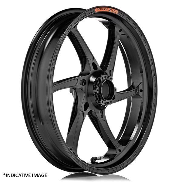 OZ Gass blizgių aliumininių ratlankių komplektas – Honda CBR 1000 RR R SP 2020–2024 / Honda CBR 1000 RR R 2020–2024 – nuotrauka 3