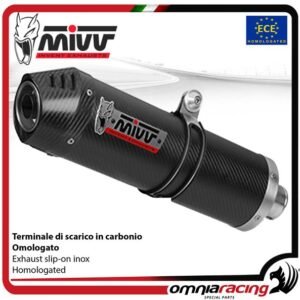 Mivv Oval karboninis duslintuvas (homologuotas) – Honda CB 500 X 2016