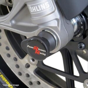 Powerbronze juoda galinės šakės apsauga – Suzuki TL 1000 R 1998–2003