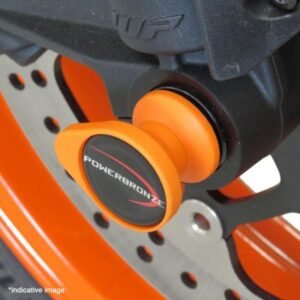 Powerbronze oranžinė galinės šakės apsauga – Ducati Streetfighter V4S 2020–2023 / Ducati Streetfighter V4 2020–2024