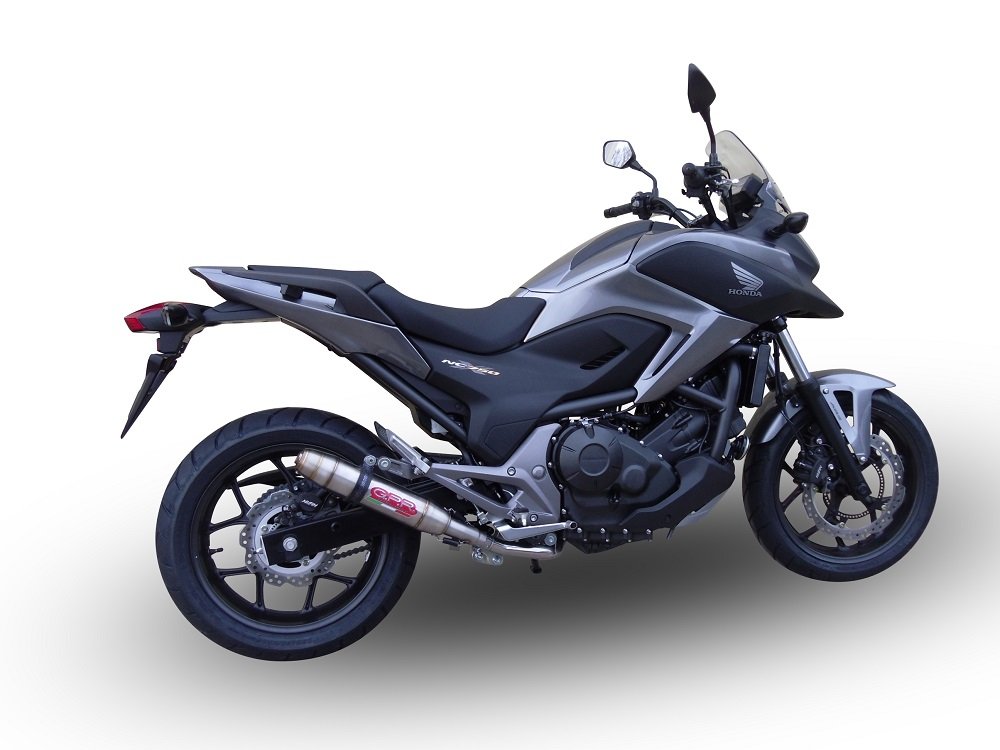 GPR satininis Deeptone plieno duslintuvas (homologuotas) – Honda NC 750 X 2014–2015 – nuotrauka 2