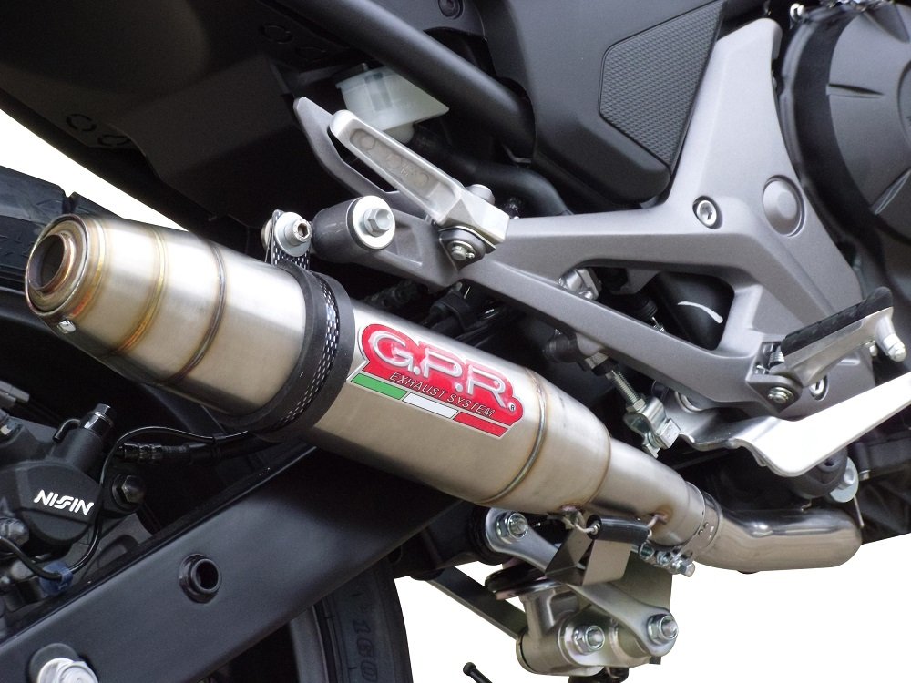 GPR satininis Deeptone plieno duslintuvas (homologuotas) – Honda NC 750 X 2014–2015 – nuotrauka 4