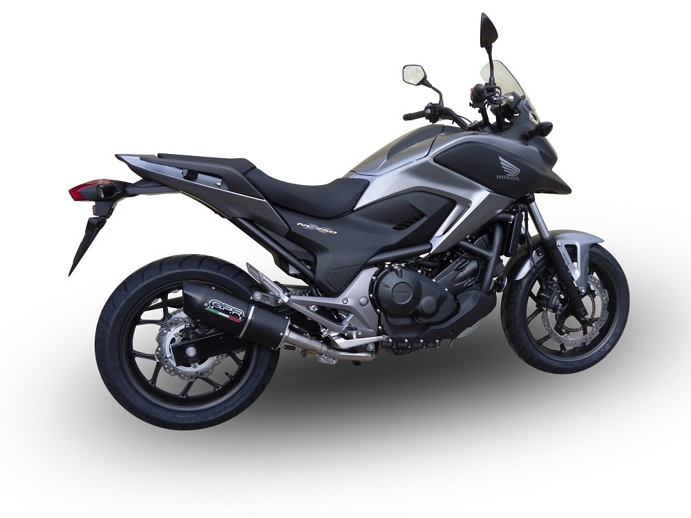 GPR Furore juodas duslintuvas (homologuotas) – Honda NC 750 X 2014–2015 – nuotrauka 2