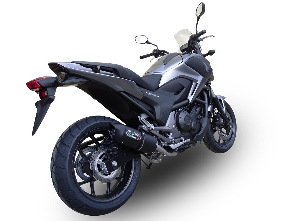 GPR Furore juodas duslintuvas (homologuotas) – Honda NC 750 X 2014–2015 – nuotrauka 3