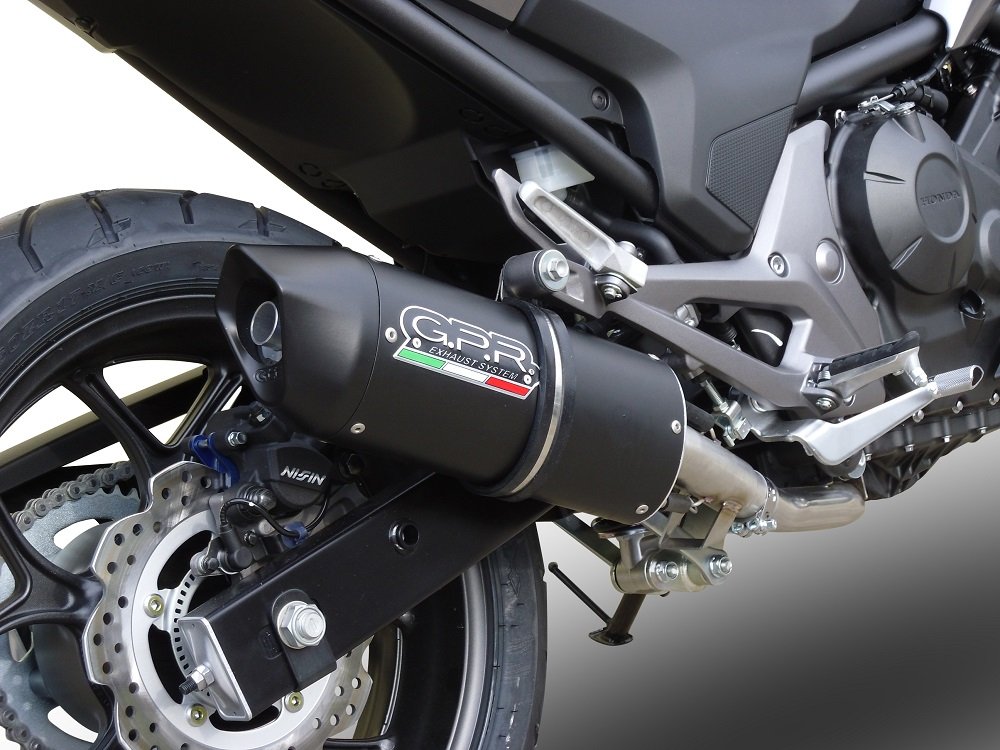 GPR Furore juodas duslintuvas (homologuotas) – Honda NC 750 X 2014–2015 – nuotrauka 4