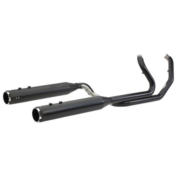 S&S Cycle El Dorado Harley Davidson FLHR1750 Road King 107 ABS juoda pilna išmetimo sistema – Harley-Davidson Road King 2017–2019