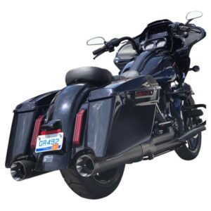 S&S Cycle Shadow Harley Davidson FLHR1750 Road King 107 ABS juodas duslintuvas – Harley-Davidson Road King 2018–2022