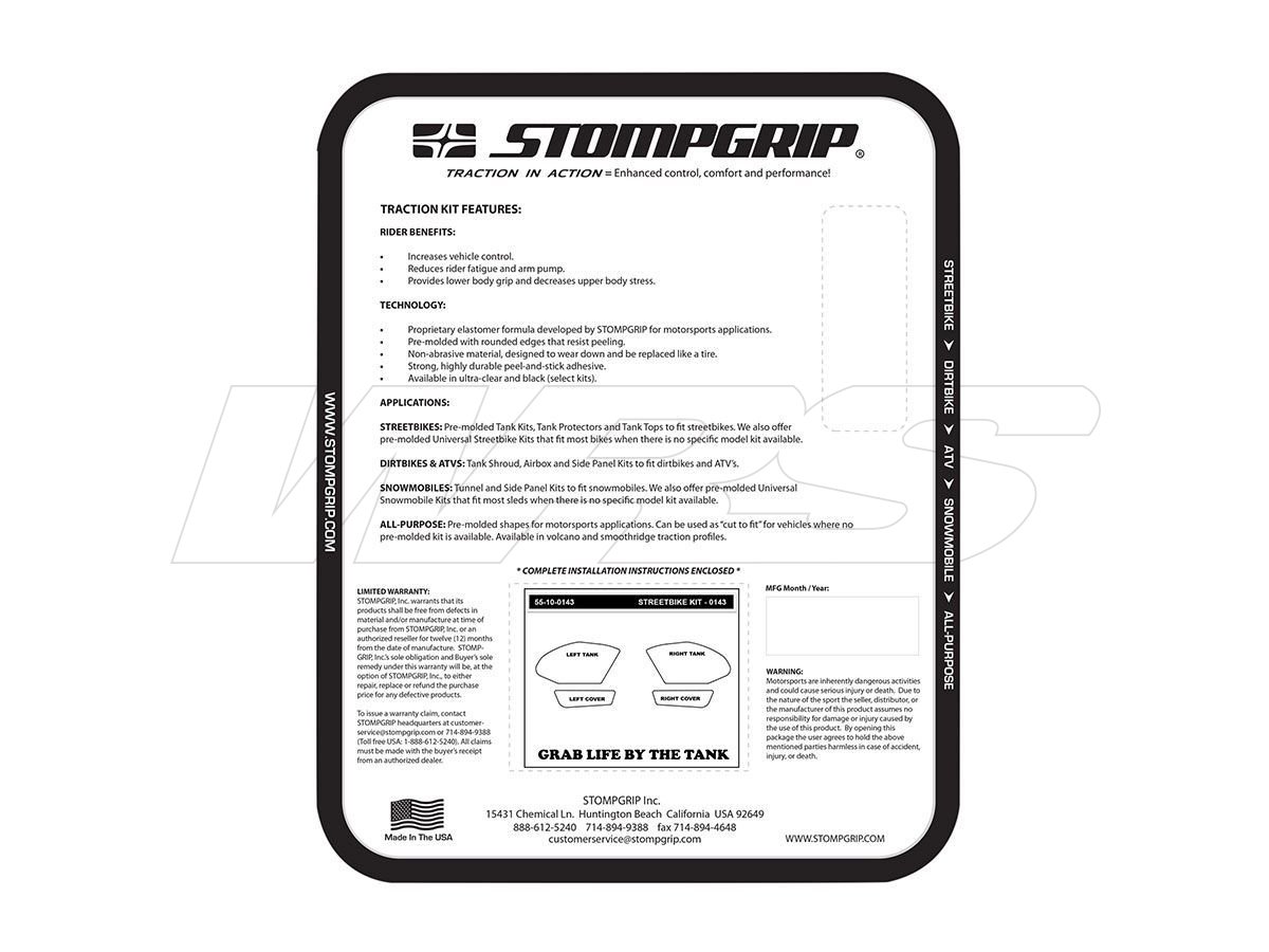 Stompgrip bako gripai 55-10-0143 – gamintojo nuotrauka