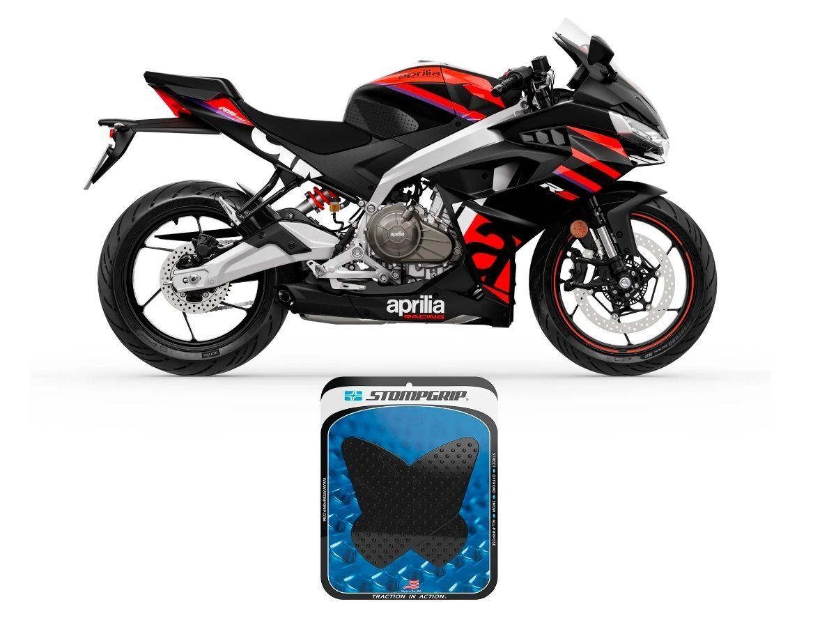 Stompgrip Volcano bako gripai – Aprilia RS 457 2024–2025