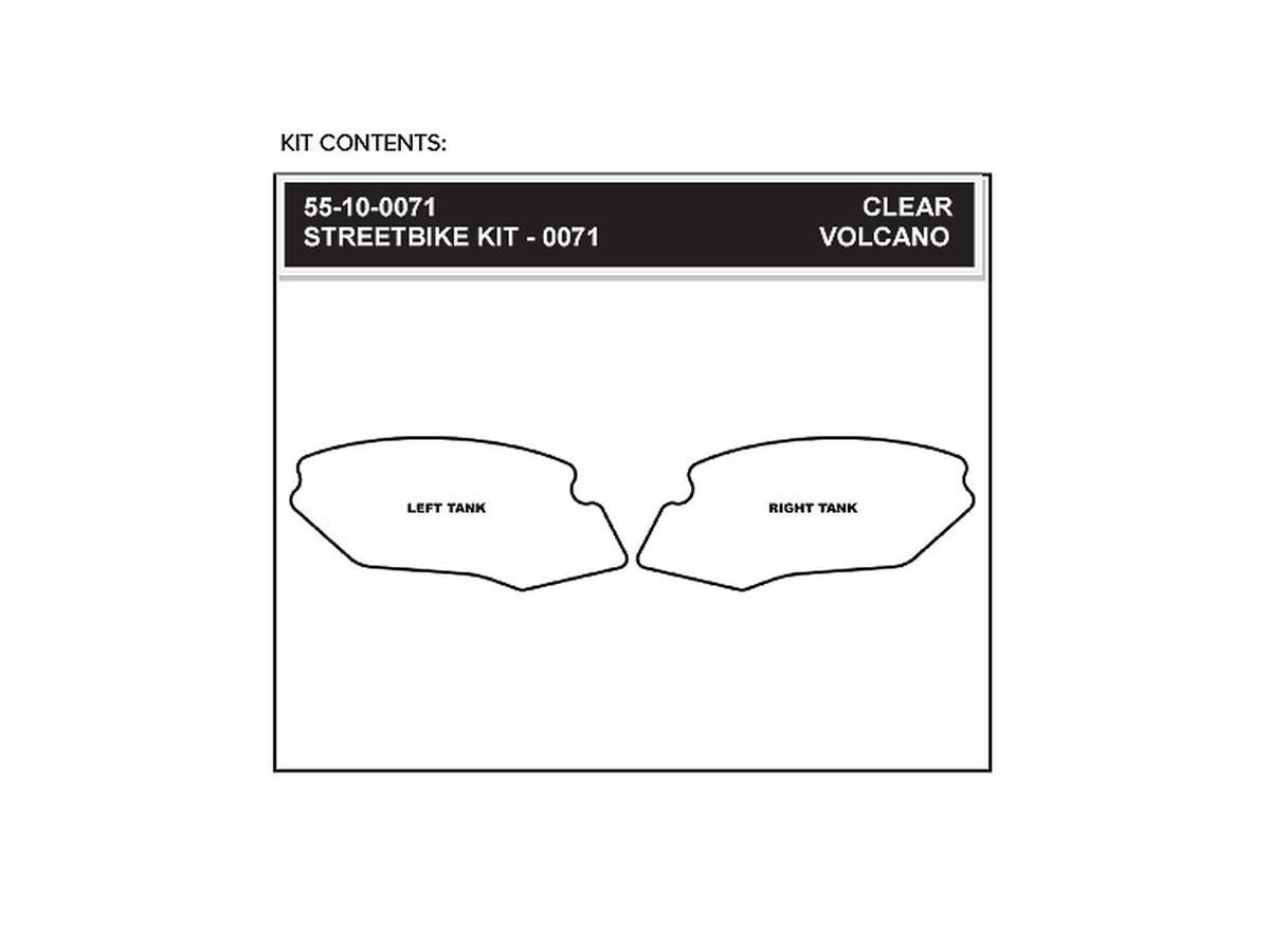 Stompgrip Volcano bako gripai – Ducati Diavel 2011–2015