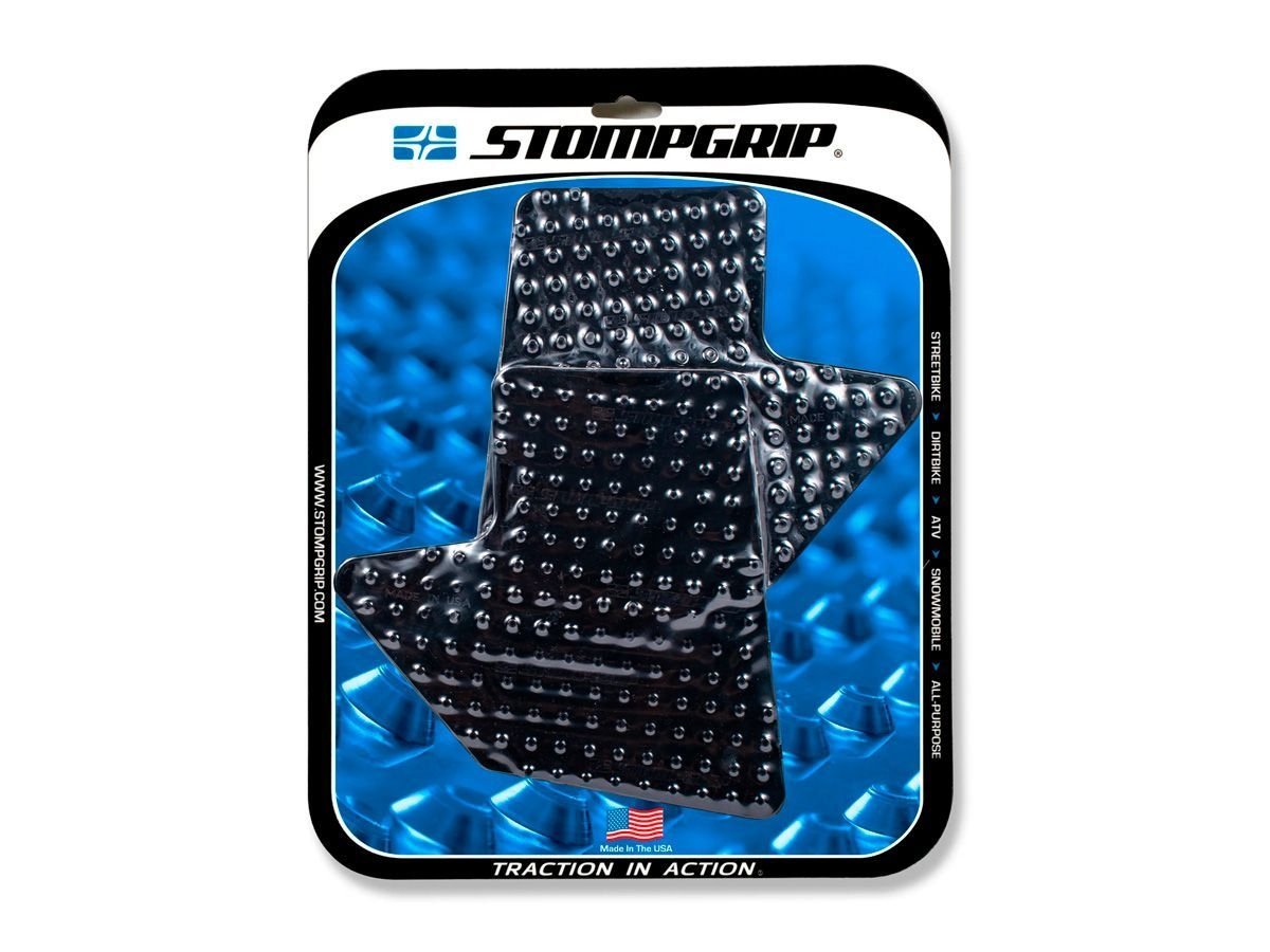 Stompgrip Volcano bako gripai – Suzuki DR-Z 400 S (2005–2024); Suzuki DR-Z 400 SM (2005–2024) – Juoda