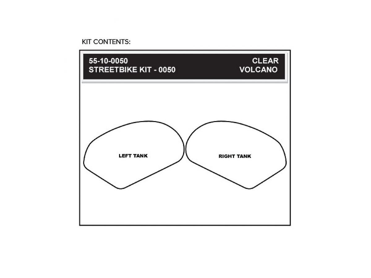 Stompgrip Volcano bako gripai – Suzuki GSX-R 1000 2003–2004