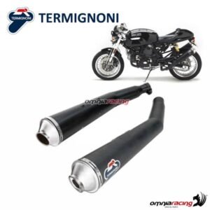 Termignoni D092 Sport Classic Series Sport Biposto juodo plieno duslintuvas