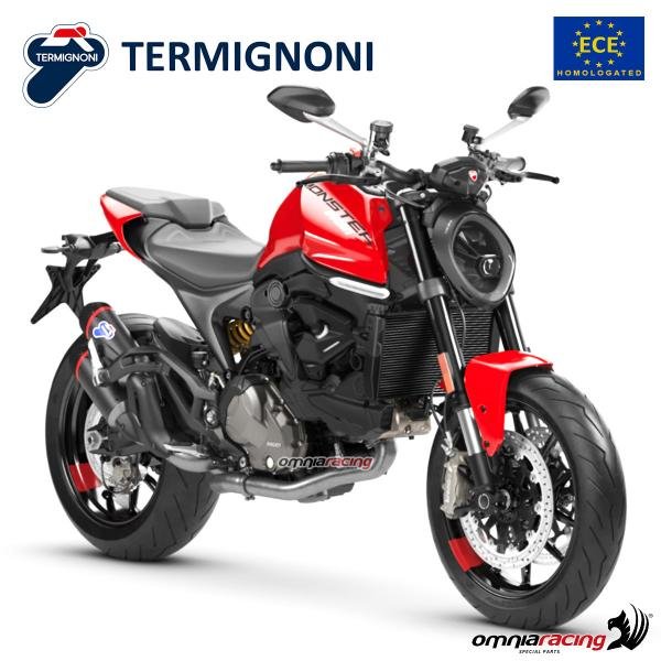 Termignoni juodo plieno duslintuvas (homologuotas) – Ducati Monster 937 2021–2023 – nuotrauka 4
