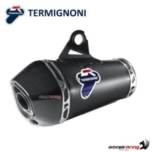 Termignoni juodas titaninis duslintuvas (lenktyninis) – Ducati Scrambler 800 2021–2024