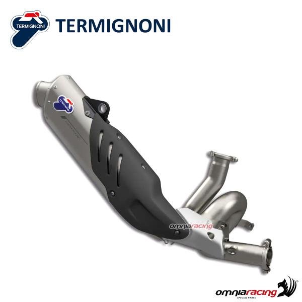 Termignoni titaninis duslintuvas (lenktyninis) – Ducati DesertX 2022–2023