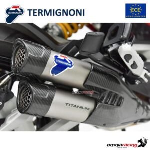 Termignoni D120 plieno duslintuvas (homologuotas) – Ducati Multistrada V4 2021–2024