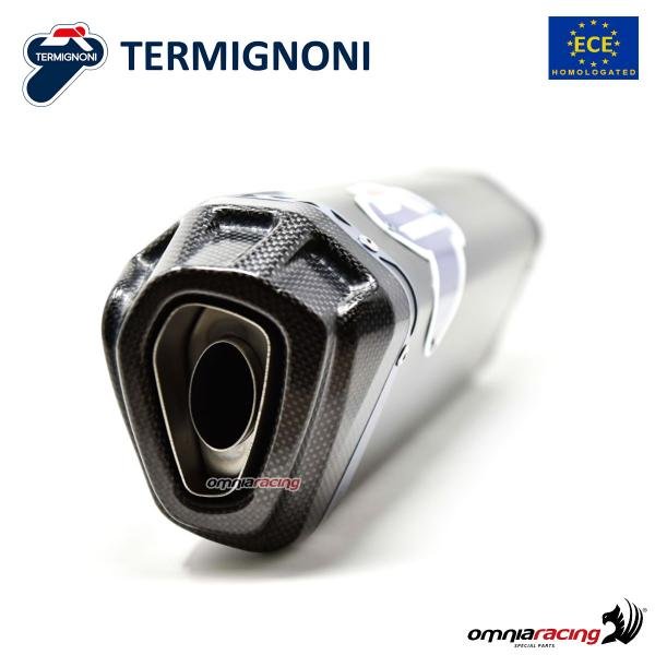 Termignoni SCREAM juodas titaninis duslintuvas (homologuotas) – Honda X Adv 750 2017–2022 – nuotrauka 2
