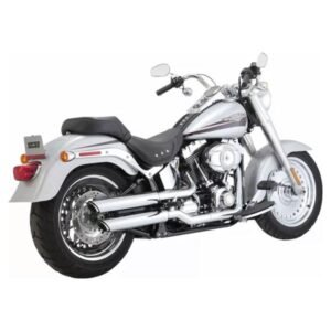 Vance & Hines Twin Slash chromuotas duslintuvas (lenktyninis) – Harley-Davidson Fat Boy Special 2017