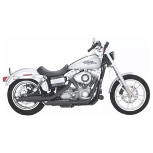 Vance & Hines Twin Slash juodas duslintuvas (lenktyninis) – Harley-Davidson Dyna Wide Glide 105th Anniversary