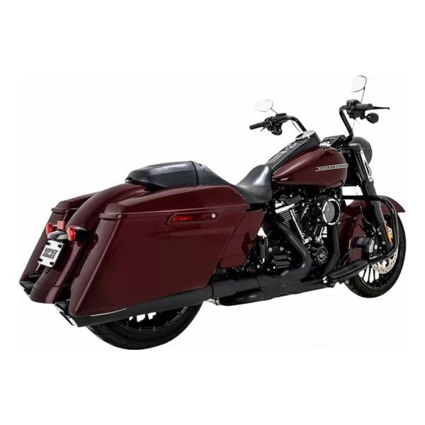 Vance & Hines Twin Slash Electra Glide Highway King 114 matinis juodas duslintuvas (lenktyninis) – Harley-Davidson Road King / Road King Special / Electra Glide Standard / Electra Glide Ultra Classic ir kt. ir kt.