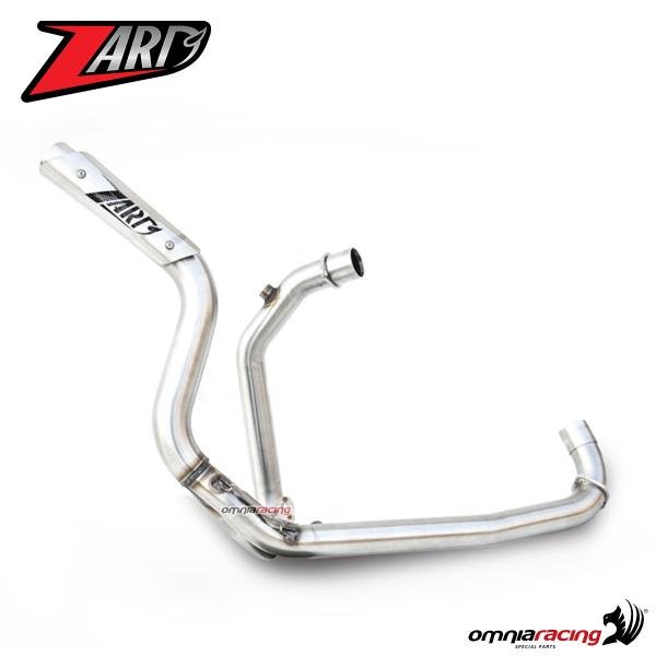 Zard 2:1 / Ducati Hypermotard 1100 plieno išmetimo kolektorius / jungiamasis vamzdis (lenktyninis)