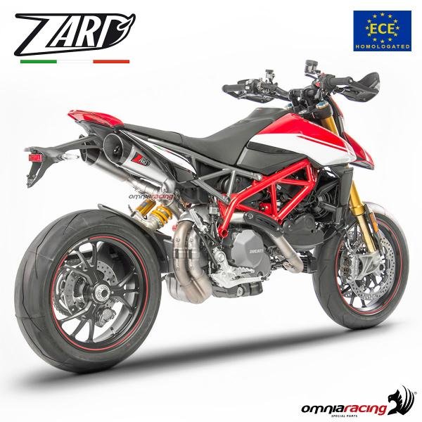 Zard GT plieno duslintuvas (homologuotas) – Ducati Hypermotard 950 SP 2019–2023 / Hypermotard 950 2019–2023 – nuotrauka 2
