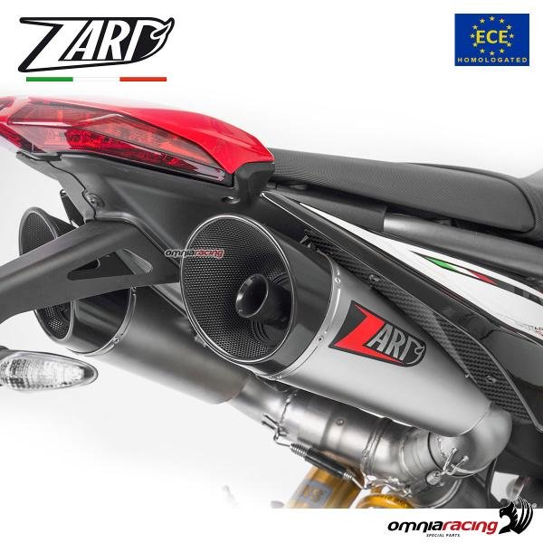 Zard GT plieno duslintuvas (homologuotas) – Ducati Hypermotard 950 SP 2019–2023 / Hypermotard 950 2019–2023 – nuotrauka 3