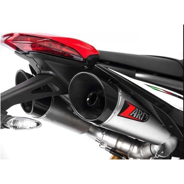 Zard GT plieno duslintuvas (homologuotas) – Ducati Hypermotard 950 SP 2019–2023 / Hypermotard 950 2019–2023