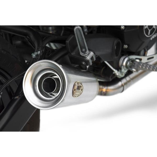 Zard kūginis plieno duslintuvas (lenktyninis) – Ducati Scrambler Sixty2 2017–2019