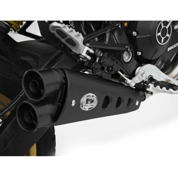 Zard Special plieno duslintuvas su šilumos skydu (homologuotas) – Ducati Scrambler Desert Sled 2017–2019
