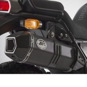 Zard PENTA aukštas juodo plieno duslintuvas (lenktyninis) – Royal Enfield Himalayan 450 2017–2020