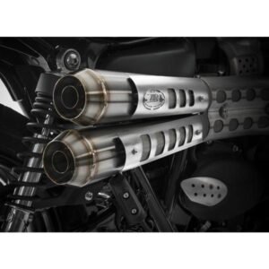 Zard kūginis plieno duslintuvas (homologuotas) – Triumph Scrambler 900 2017–2023 / Triumph Street Scrambler 900 2017–2023