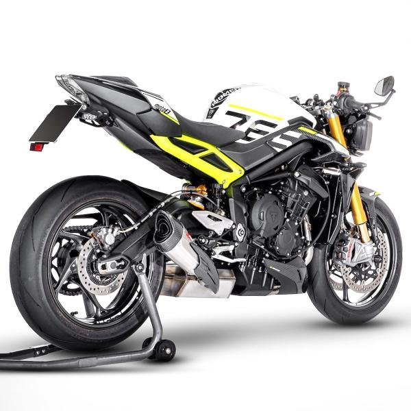 Zard karboninė pilna išmetimo sistema (lenktyninė) – Triumph Street Triple 765 2023–2024 – nuotrauka 2