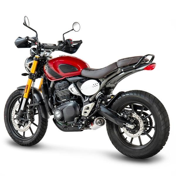 Zard plieno pilna išmetimo sistema (lenktyninė) – Triumph Scrambler 400X 2024 / Triumph Speed 400 2024 – nuotrauka 2