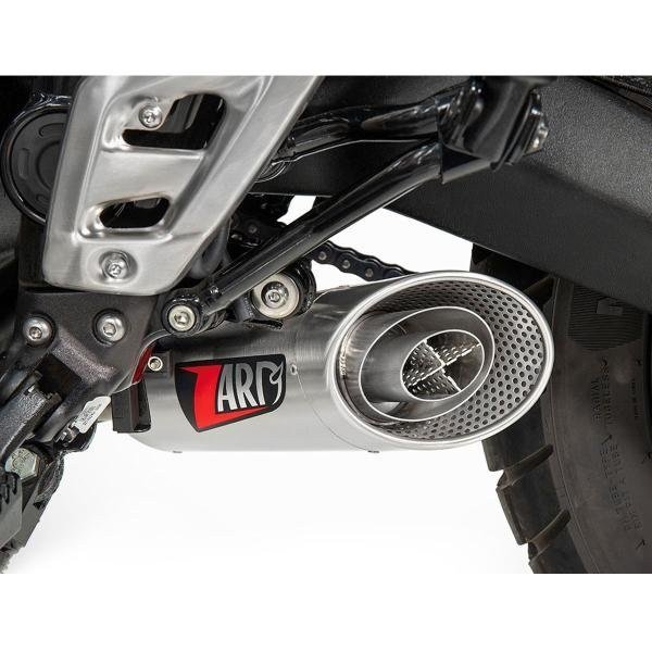 Zard plieno pilna išmetimo sistema (lenktyninė) – Triumph Scrambler 400X 2024 / Triumph Speed 400 2024 - Image 4