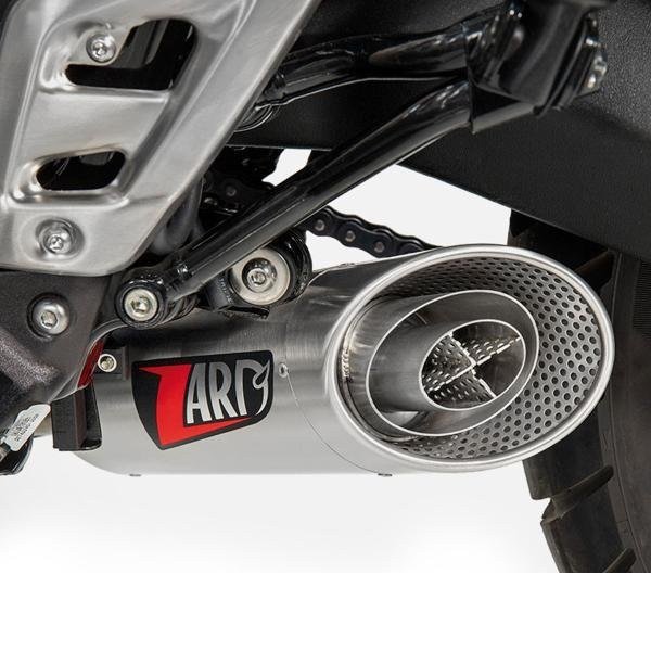Zard plieno pilna išmetimo sistema (lenktyninė) – Triumph Scrambler 400X 2024 / Triumph Speed 400 2024