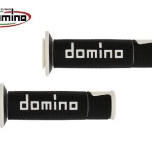 Domino RACING rankenų gumos, 22/26 mm, juoda/balta