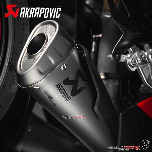 Akrapovic S-D11SO3-FJT titaninių duslintuvų pora (lenktyninė) – Ducati Panigale V4 2018–2021 – nuotrauka 4