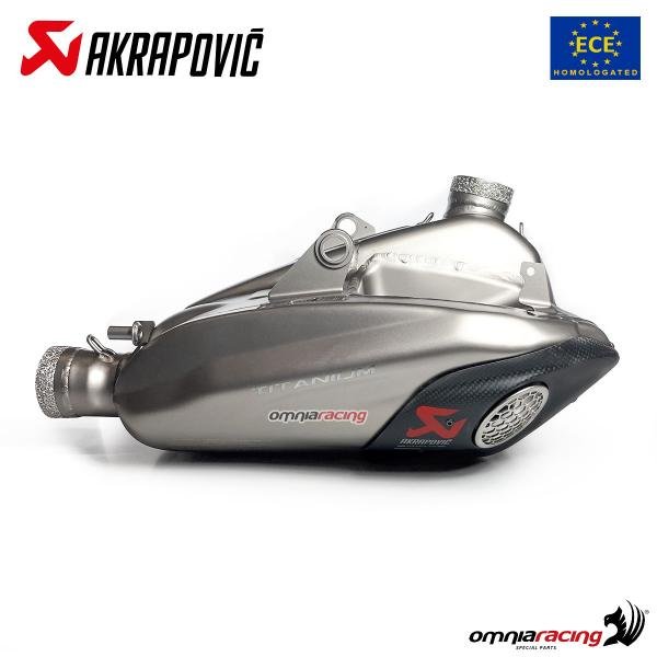 Akrapovic titaninis duslintuvas (homologuotas) – Ducati Streetfighter V4S 2020–2023 / Streetfighter V4 2020–2024 – nuotrauka 2