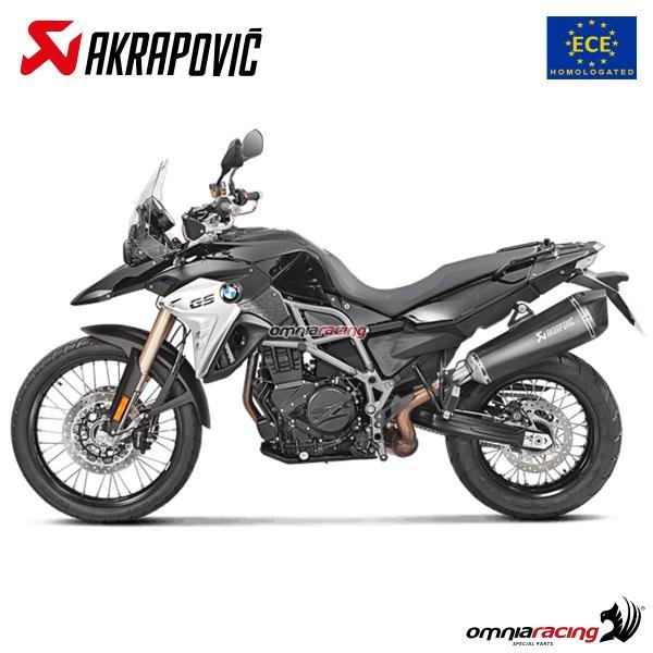 Akrapovic juodas titaninis duslintuvas (homologuotas) – BMW F 700 GS 2017 – nuotrauka 2